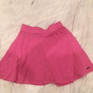 Pink skater skirt from hollister, size Small